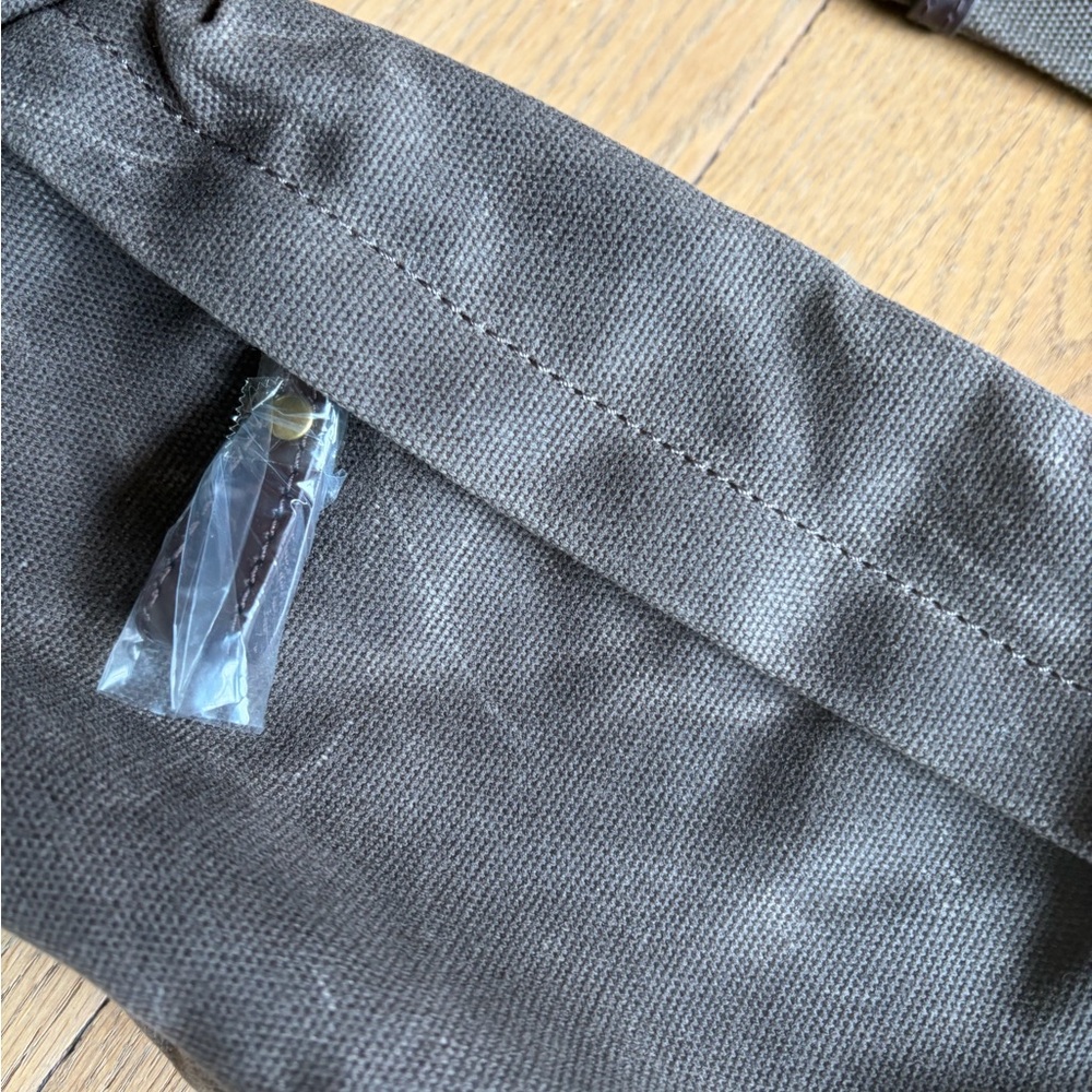 Banana Republic Taupe Canvas Bag